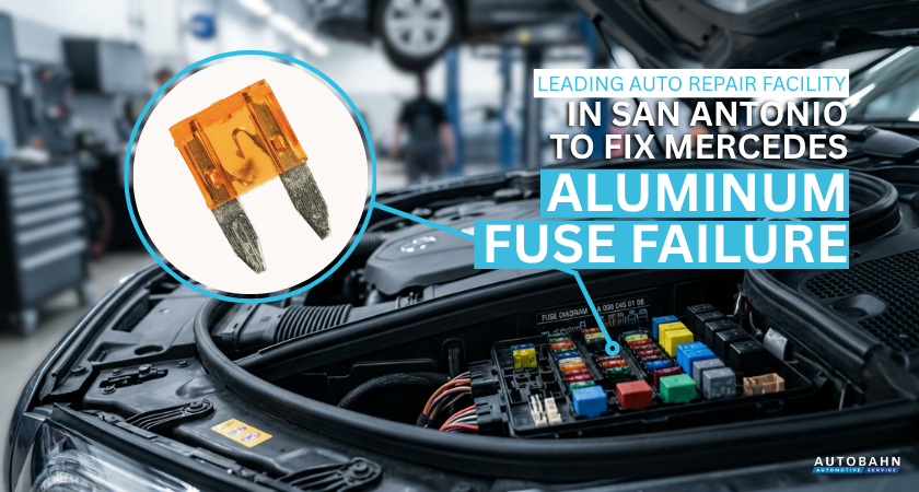 Leading Auto Repair Facility in San Antonio To Fix Mercedes Aluminum Fuse Failure