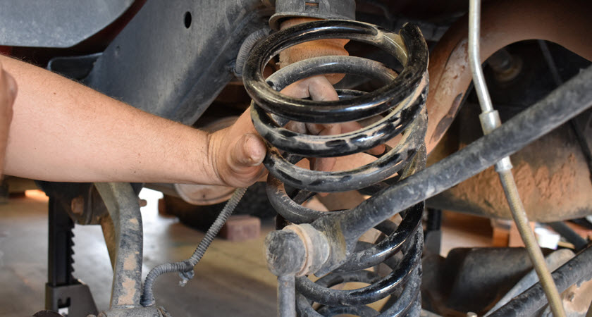 Volkswagen Rear Spring Repair